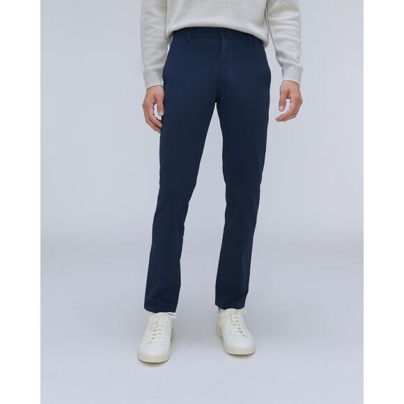 Everlane Men's The Straight Fit Performance Chino Pants in Navy 31x32 NWT - Picture 1 of 5